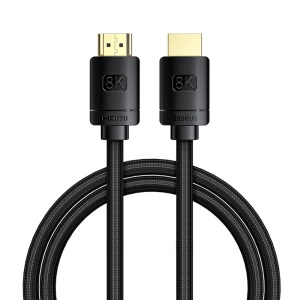 Cablu Video HDMI la HDMI 8K, 1m - Baseus (CAKGQ-J01) - Black - Img 1