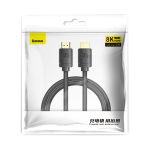 Cablu Video HDMI la HDMI 8K, 1m - Baseus (CAKGQ-J01) - Black - Img 6