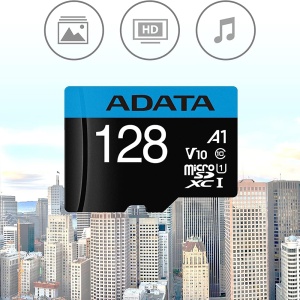 Card de Memorie MicroSDHXC 256GB - Adata (AUSDX256GUICL10A1-RA1) - Black - Img 3