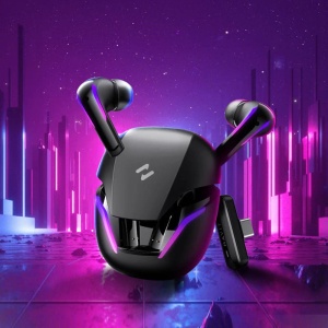 Casti fara Fir pentru Jocuri Video, Bluetooth 5.3, RGB, Type-C, 400mAh - Havit (TW970) - White - Img 5