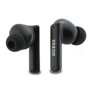 Casti True Wireless Stereo, Bluetooth - Guess Capsule Printed Logo (GUTWST88MCTGK) - Black - Img 2