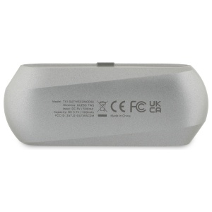 Casti True Wireless Stereo, Bluetooth - Guess Earbuds Elongated Metallic Printed Logo (GUTWSC2MCDSE) - Grey - Img 6