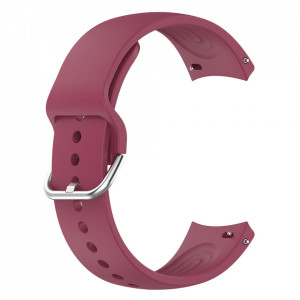 Curea pentru Huawei Watch GT 2 46mm / GT 3 46mm, Xiaomi Watch S1 Pro / Active - Techsuit Watchband (W003) - Wine Red - Img 1