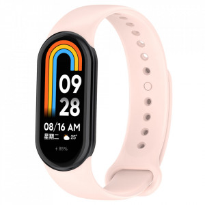 Curea pentru Xiaomi Mi Band 8 / 8 NFC / 9 / 9 NFC - Techsuit Watchband (W014) - Pink