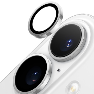 Folie Camera pentru iPhone 16 Plus - Torras Lensguard Camera Protector - Titanium Grey - Img 2