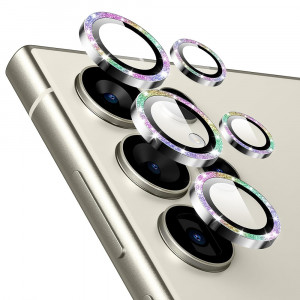 Folie Camera pentru Samsung Galaxy S24 Ultra - ESR Lens Protector Tempered Glass - Rhinestone - Img 1