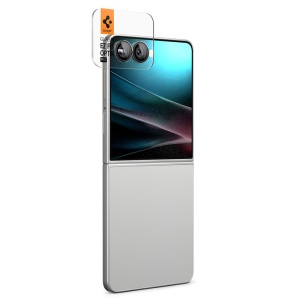 Folie Camera pentru Samsung Galaxy Z Flip7 (set 2) - Spigen Glas.tR Optik EZ Fit Pro HD - Black - Img 2