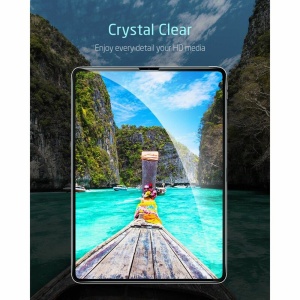 Folie pentru iPad Pro 12.9 2018 / 2020 / 2021 / 2022 (set 2) - ESR Tempered Glass 9H - Clear - Img 4