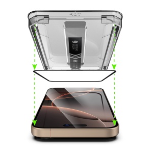 Folie pentru iPhone 14 Pro Max (set 2) - Techsuit TitanGlass FullCover - Black - Img 5