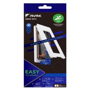 Folie pentru iPhone 16 - ANANK 2.5D 2X Reinforced Screen Protector - Black - Img 3