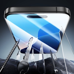Folie pentru iPhone 16 - ESR Armorite Screen Protector - Black - Img 4