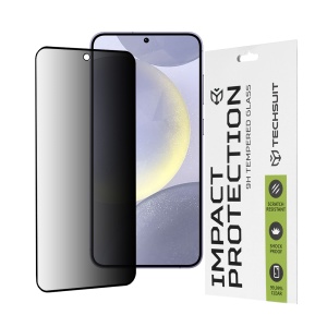 Folie pentru Samsung Galaxy S24 Plus / S25 Plus - Techsuit 111D Privacy FullÂ Glue - Black - Img 1