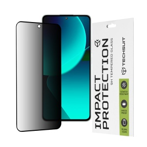 Folie pentru Xiaomi 13T / 13T Pro - Techsuit 111D Privacy FullÂ Glue - Black - Img 1