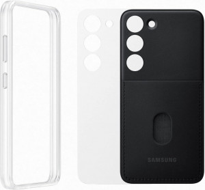 Galaxy S23; Frame Cover; Black - Img 5