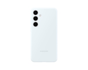 Husa de protectie Samsung Silicone Case pentru Galaxy S24+, WHITE