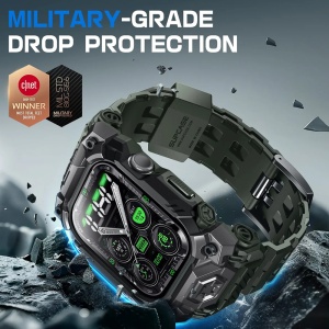 Husa pentru Apple Watch 10 46mm + Curea - Supcase Unicorn Beetle Ore Pro Version - Guldan - Img 3