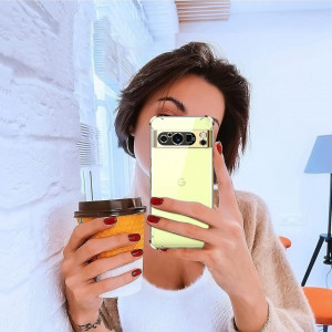 Husa pentru Google Pixel 8 Pro - Techsuit Shockproof Clear Silicone - Clear - Img 6