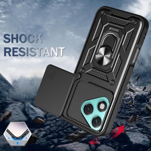 Husa pentru Honor 400 Lite - Techsuit CamShield Series - Green - Img 3