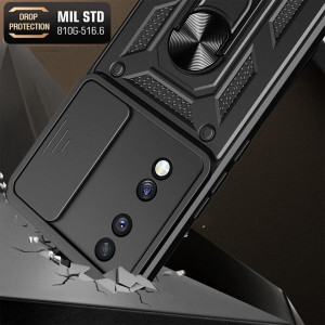 Husa pentru Honor 70 - Techsuit CamShield Series - Black - Img 6
