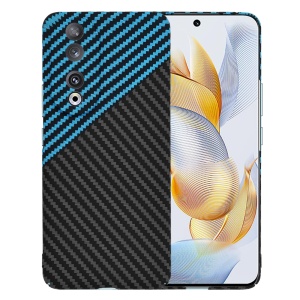 Husa pentru Honor 90 - Techsuit Carbonite FiberShell - Blue Pulse