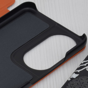 Husa pentru Honor X7b / X7b 5G / 90 SMART - Techsuit eFold Series - Orange - Img 3