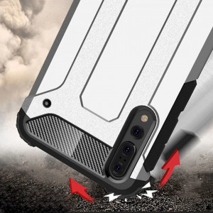 Husa pentru Huawei P20 Pro - Techsuit Hybrid Armor - Black - Img 4