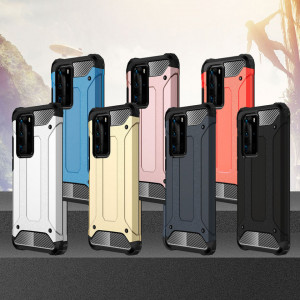 Husa pentru Huawei P40 Pro - Techsuit Hybrid Armor - Black - Img 7