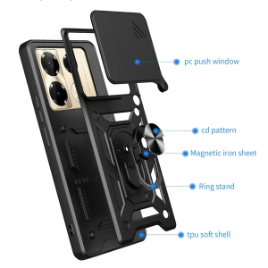 Husa pentru Infinix Note 40 Pro+ - Techsuit CamShield Series - Blue - Img 3