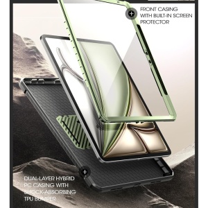 Husa pentru iPad Air 11 (2024) - Supcase Unicorn Beetle Pro - Guldan - Img 2