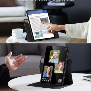 Husa pentru iPad Air 4 (2020) / Air 5 (2022) / Air 11Â (2024) - ESR Rebound Hybrid - Forest Green - Img 4