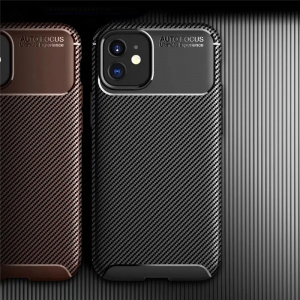 Husa pentru iPhone 12 / iPhone 12 Pro - Techsuit CarbonFiber - Black - Img 5