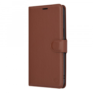 Husa pentru iPhone 12 Pro Max - Techsuit Leather Folio - Brown - Img 5