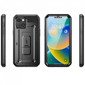 Husa pentru iPhone 13 / iPhone 14 - Supcase Unicorn Beetle Pro - Black - Img 3