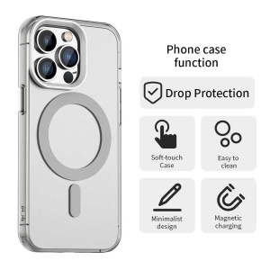 Husa pentru iPhone 13 Pro - Techsuit CandyCase MagSafe - White - Img 2
