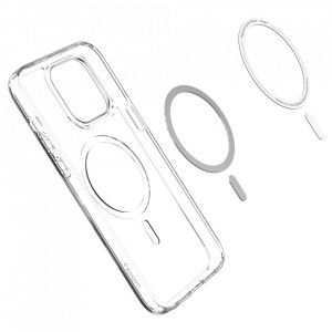Husa pentru iPhone 14 Pro - Spigen Ultra Hybrid MagSafe - White - Img 7