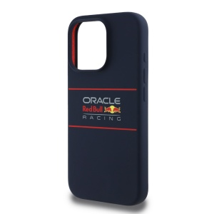 Husa pentru iPhone 15 Pro Max - Red Bull Racing Silicone Horizontal Centered Logo MagSafe (RBHMP15X24SIHSRV) - Navy - Img 4