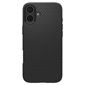 Husa pentru iPhone 16 Plus - Spigen Liquid Air - Matte Black - Img 6