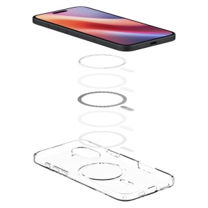 Husa pentru iPhone 16 Plus - Spigen Liquid Crystal MagSafe - Clear - Img 8