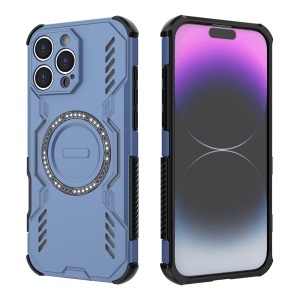 Husa pentru iPhone 16 Pro Max - Techsuit ArmorMag Case - Blue - Img 2