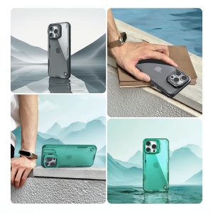 Husa pentru iPhone 16 Pro - Nillkin Iceblade Prop (with Camera Cutout) - Black - Img 7