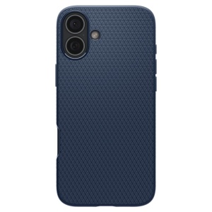 Husa pentru iPhone 16 - Spigen Liquid Air - Navy Blue - Img 4