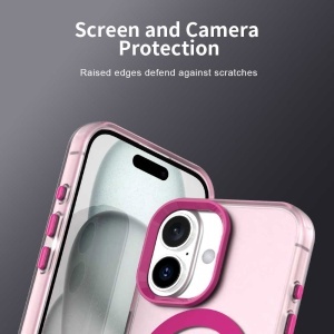 Husa pentru iPhone 16 - Techsuit CandyCase MagSafe - Pink - Img 6