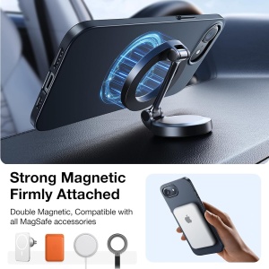 Husa pentru iPhone 16e - Torras OriginFit-Mag Series - Black - Img 6