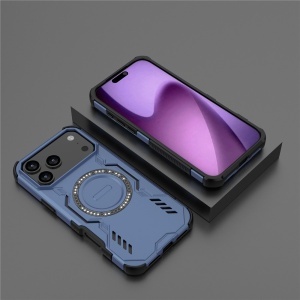 Husa pentru iPhone 17 Pro Max - Techsuit ArmorMag Case - Blue - Img 6