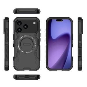 Husa pentru iPhone 17 Pro - Techsuit ArmorMag Case - Black - Img 4
