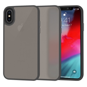 Husa pentru iPhone X, iPhone 10 / iPhone XS - Techsuit HaloFrostÂ Series - Black