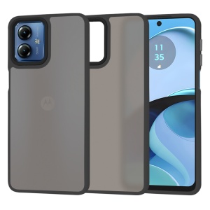 Husa pentru Motorola Moto G14 - Techsuit HaloFrostÂ Series - Black - Img 1