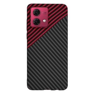 Husa pentru Motorola Moto G84 - Techsuit Carbonite FiberShell - Red Vortex - Img 5