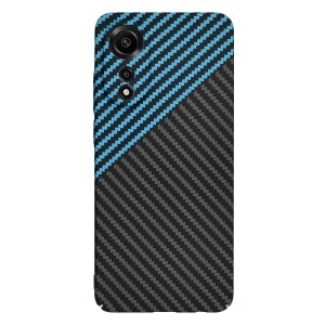 Husa pentru Oppo A78 4G - Techsuit Carbonite FiberShell - Blue Pulse - Img 3