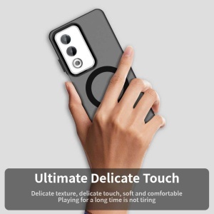 Husa pentru Oppo A80 5G - Techsuit CandyCase MagSafe - Black - Img 4